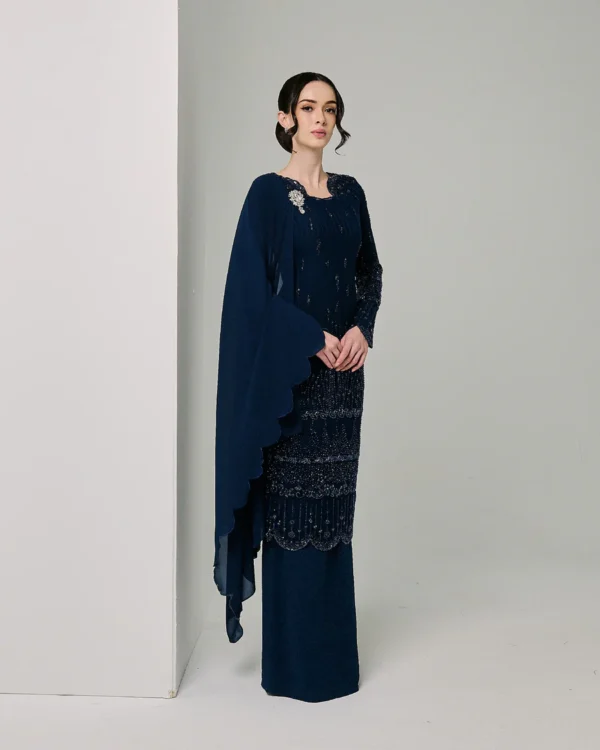 (PREORDER B2) RAASHI PREMIUM - NAVY BLUE