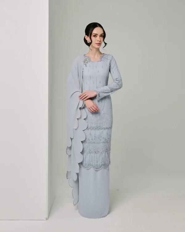 (PREORDER B2) RAASHI PREMIUM - SILVER BLUE