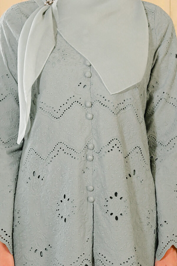 NUANSA Kurung 2.0 in Sage Blue - Image 3